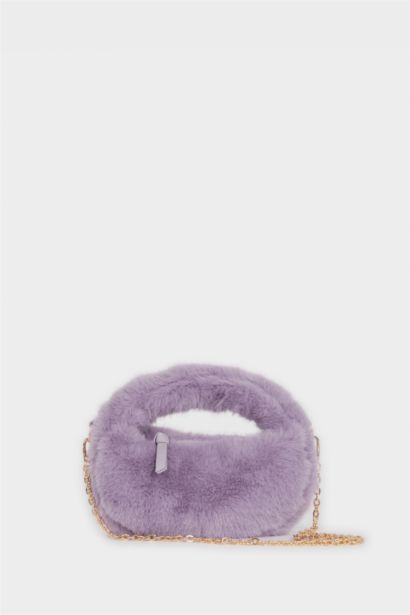 İnce Sweatshirt Kumaşı Crossbody Bag
