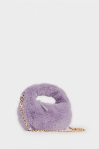 İnce Sweatshirt Kumaşı Crossbody Bag