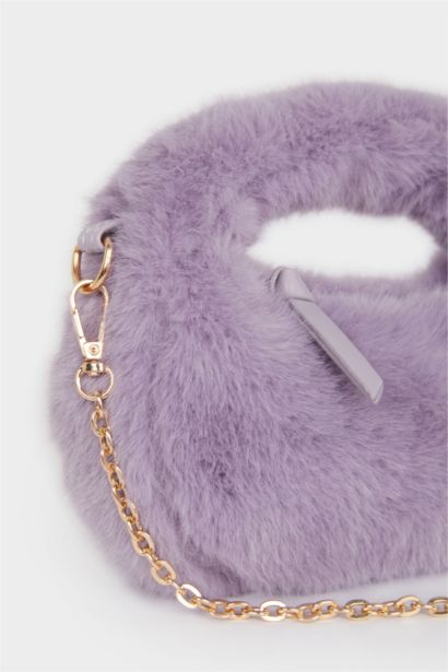 İnce Sweatshirt Kumaşı Crossbody Bag