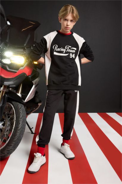 بنطلون سويت بانتس جوجر اولادي قصة عادية وخصر مطاطي