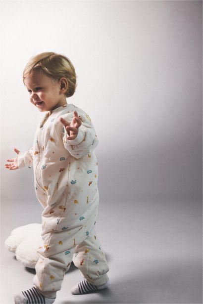 Baby Boy Newborn 1 Tog Fiber Cotton Long Sleeve Jumpsuit