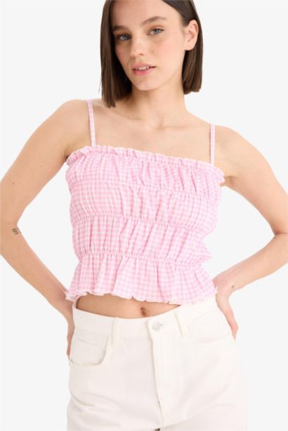 فانيلة مخصر بحمالات