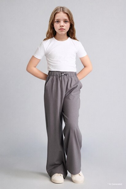 Girl Wide Leg Trousers