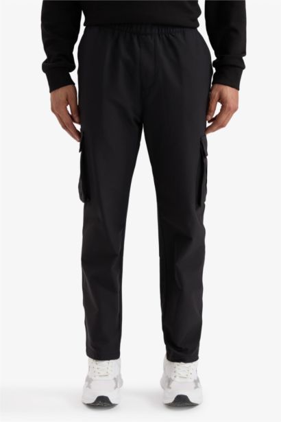 DeFactoFit Standard Fit Woven Cargo Joggers