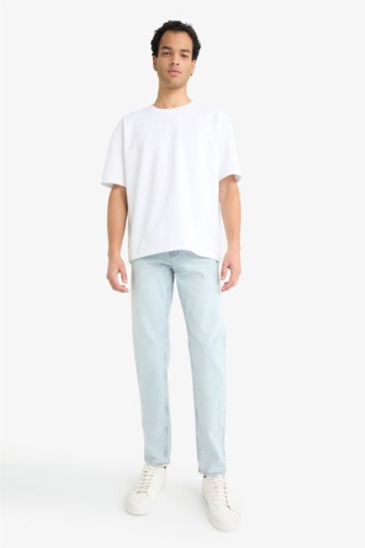 Slim Tapered Fit Normal Waist Jeans