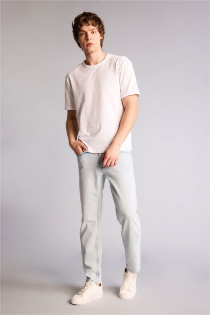 Slim Tapered Fit Normal Waist Jeans