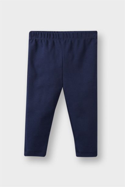 Baby Boy Regular Fit Elastic Belt Trousers