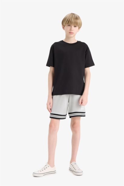 Short à taille élastique pour garçon