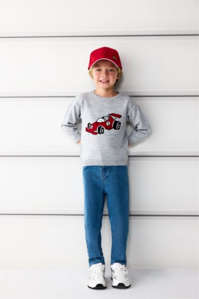 Baby Boy Regular Fit Printed Pullover