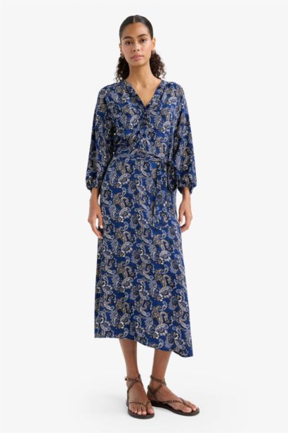 Floral Long Sleeve Dress