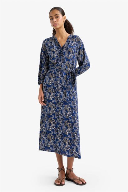 Floral Long Sleeve Dress