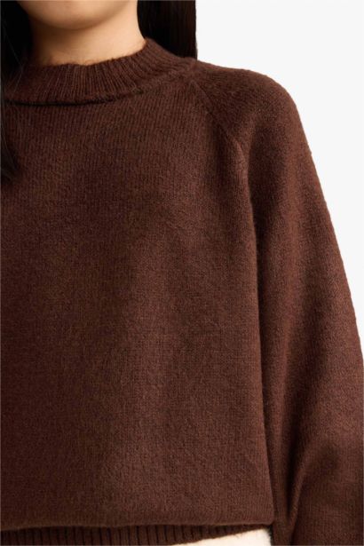 Girl Regular Fit Crew Neck Pullover