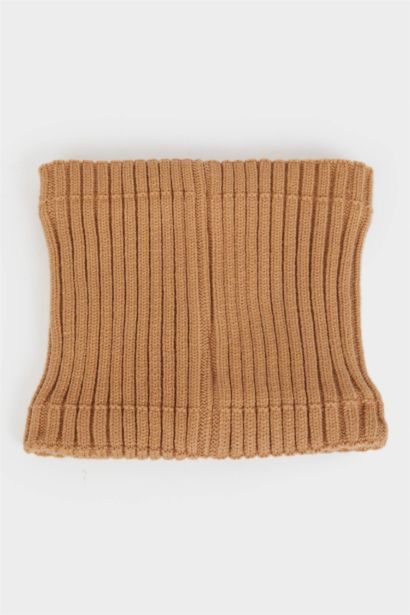 Baby Boy Lined Knit Neck Scarf