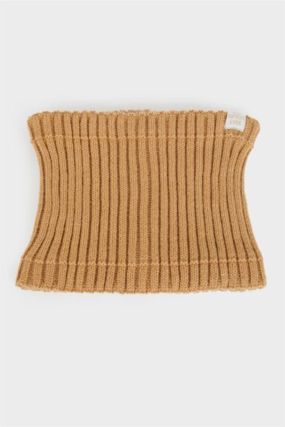 Boy Lined Knit Neck Scarf