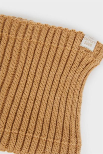 Boy Lined Knit Neck Scarf