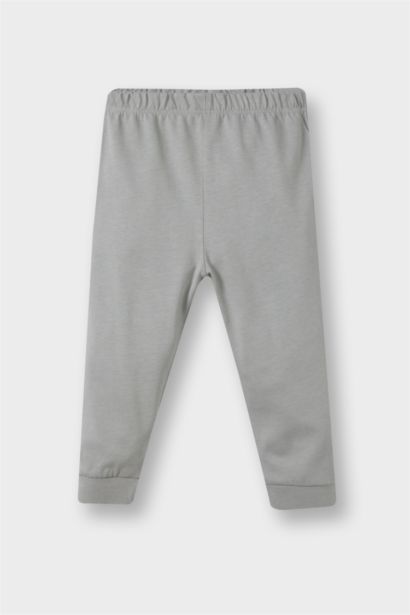 Baby Boy Printed Cotton Top Bottom 2 Piece Pajama Set