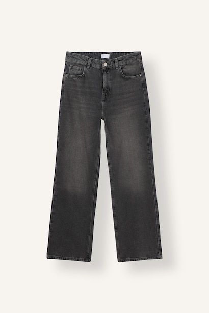 90's Wide Leg Yüksek Bel Jean
