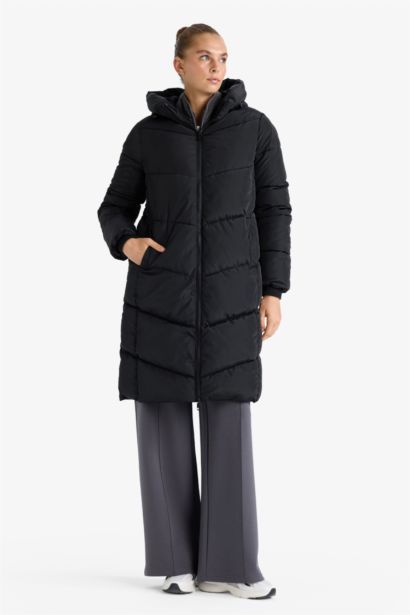 Водонепроницаемая куртка парка с капюшоном Regular Fit