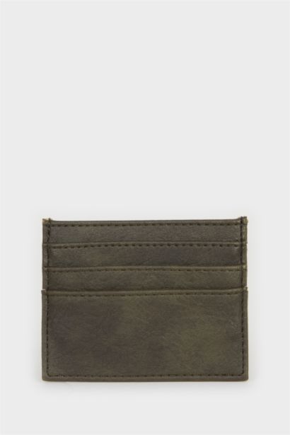 Erkek Suni Deri Kartlık