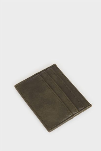 Erkek Suni Deri Kartlık