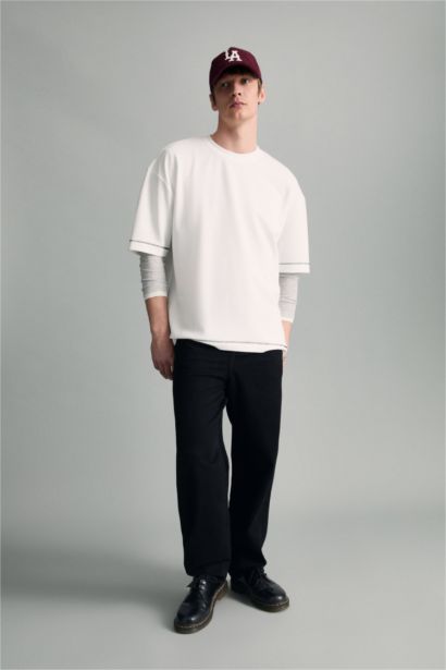 Baggy Fıt Jean Pantolon