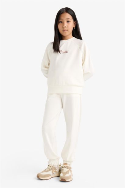 بنطرون بجامة رياضي بناتي جوجر وخصر مطاطي