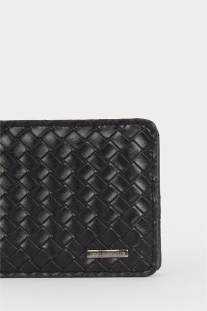 محفظة جلد صناعي