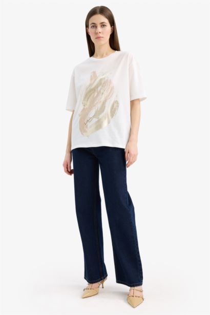 Relax Fit Crew Neck T-Shirt