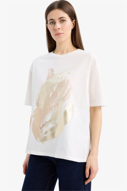 Relax Fit Crew Neck T-Shirt