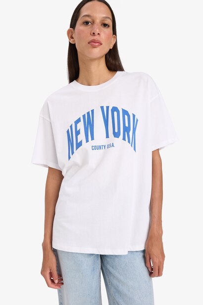 Oversize Fit Short Sleeve T-Shirt