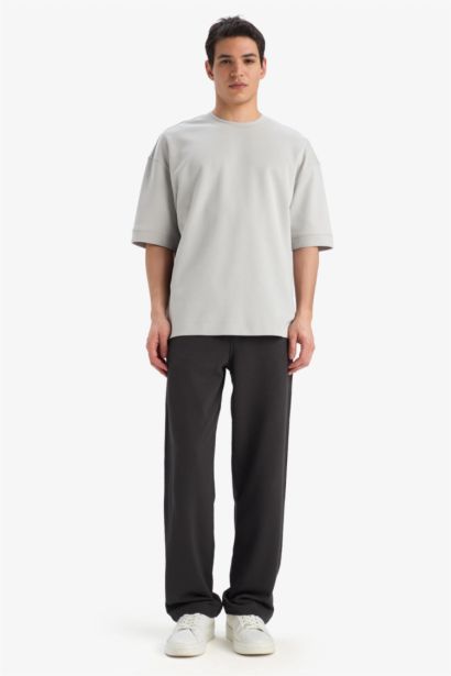 Loose Fit Three Pocket Summer Wide Leg Trousers