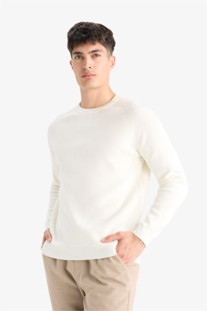 Standard Fit Crew Neck Knitwear Pullover