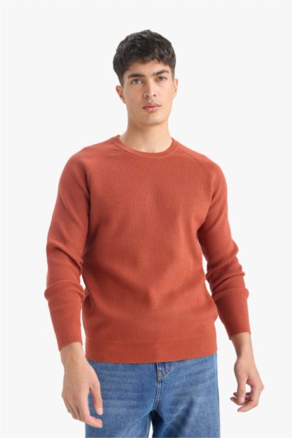 Standard Fit Crew Neck Knitwear Pullover
