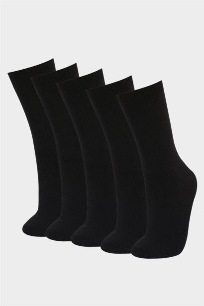 جوارب طويلة نسائي - 5 قطع