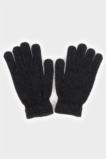 Woman Chenille Gloves