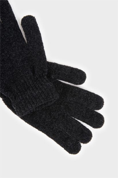 Woman Chenille Gloves