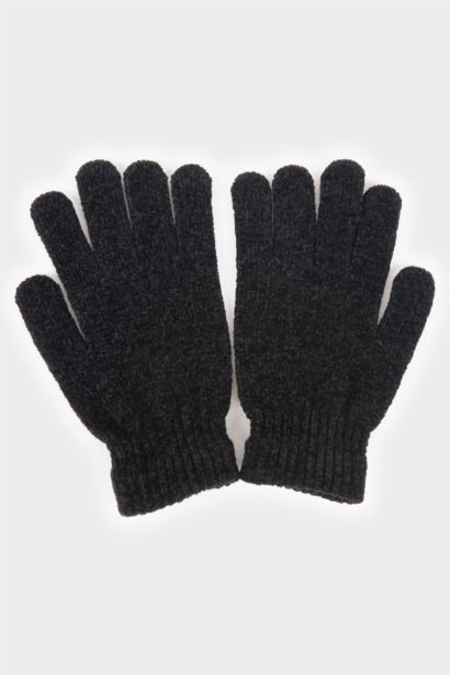 Woman Chenille Gloves