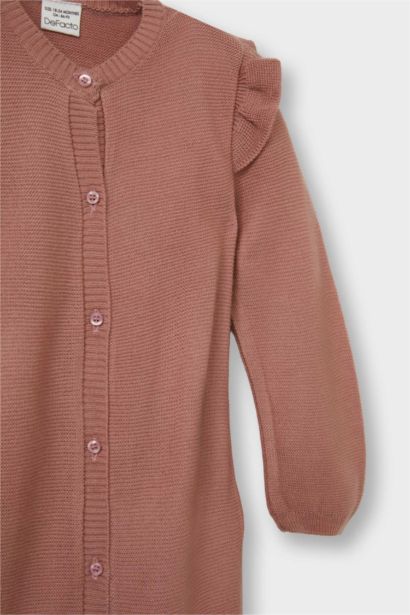 Knitwear Regular Fit Crew Neck Jumpsuit