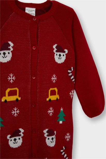 2 piece Knitwear Regular Fit Crew Neck Jumpsuit