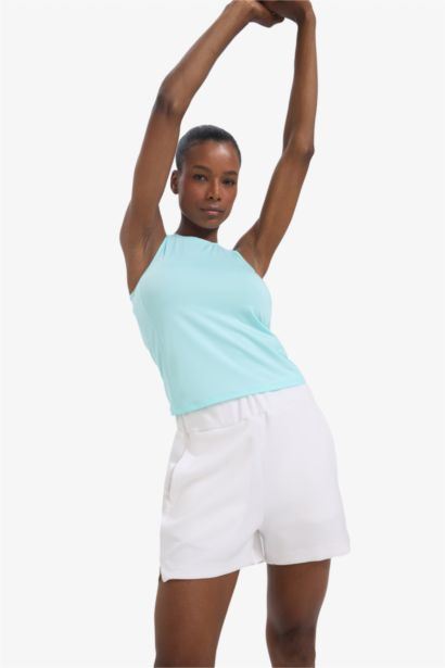 Débardeur de sport slim basique à col rond de DeFactoFit