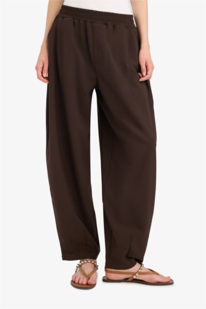 Normal Waist Balloon Fit Trousers