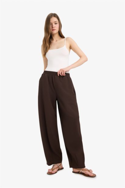 Normal Waist Balloon Fit Trousers