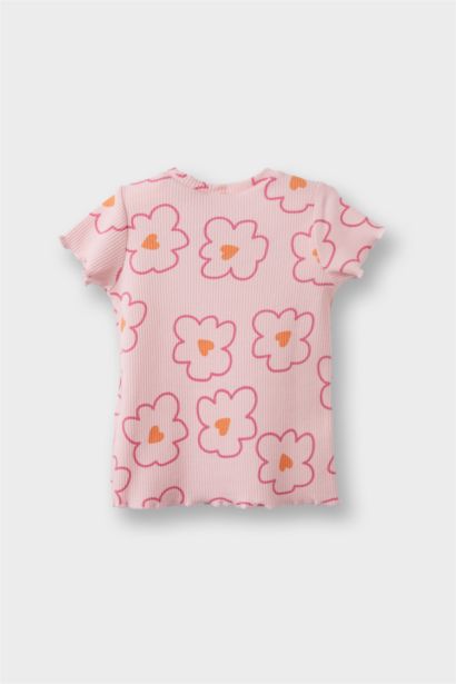 Baby Girl Printed Camisole Floral T-Shirt