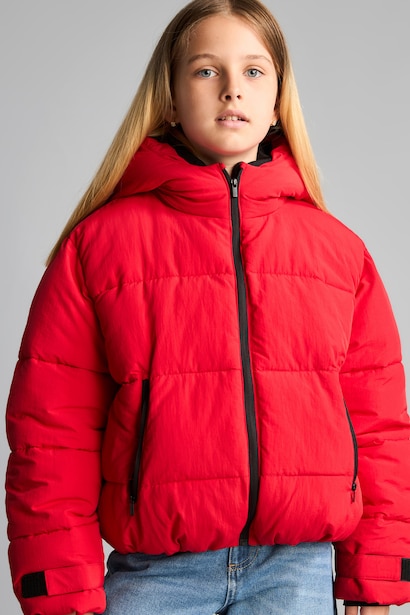 Girl Hooded Puffer Jacket
