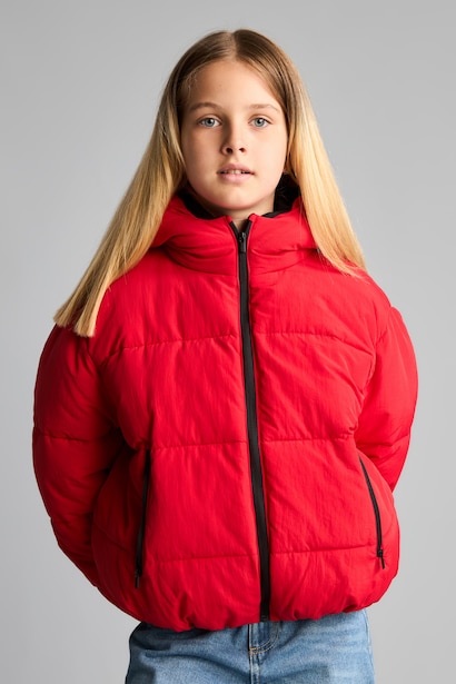 Girl Hooded Puffer Jacket