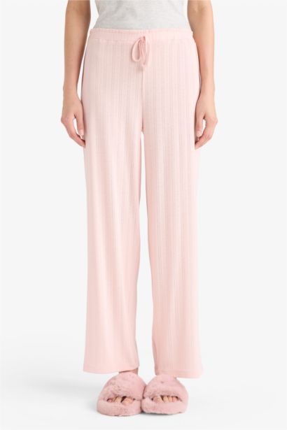 Regular Fit Beli Lastikli Pijama Altı