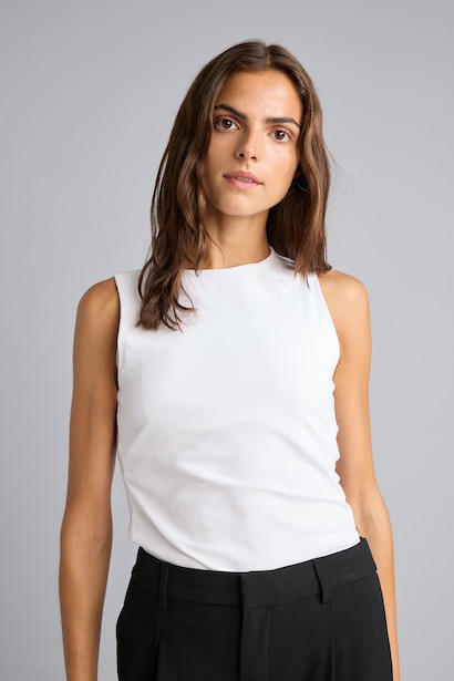 Regular Fit Basic Crew Neck Tank Top