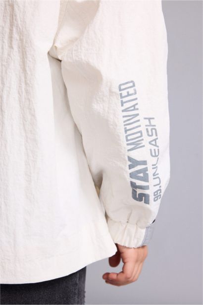 Girl Hooded Raincoat