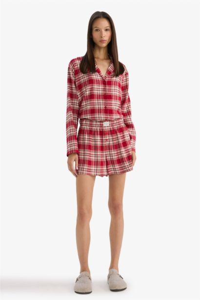 Regular Fit Flanel Bottom