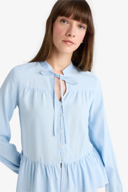 Regular Fit Crew Neck Long Sleeve Shirt